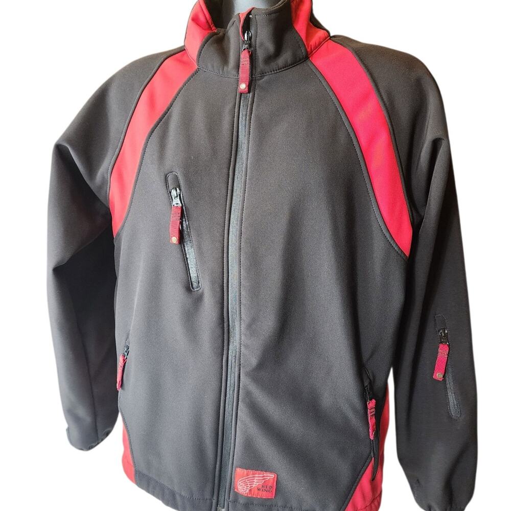 Red Wing Soft Shell Jacket Men Small Waterproof W… - image 8